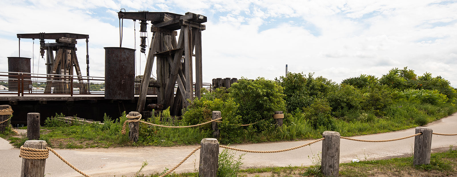 A walk along the St. Clair River offers many scenic views.