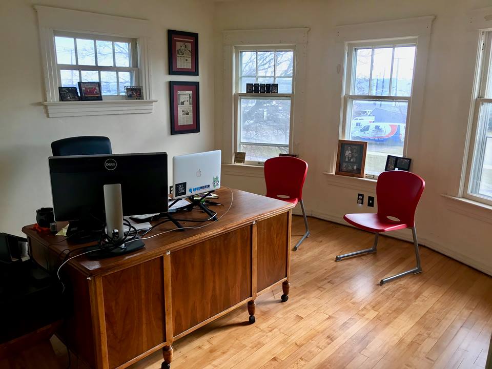 Private offices are available at The Roost