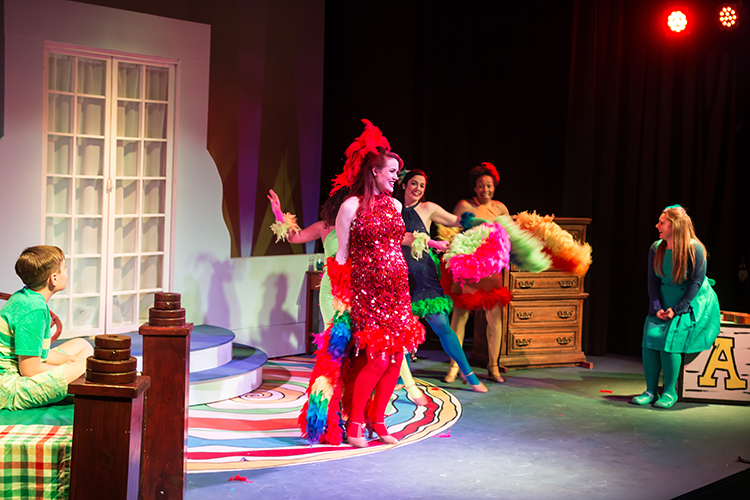 "Seussical the Musical" brings family fun to the Riverbank Theatre stage./Photo by Chamira Young