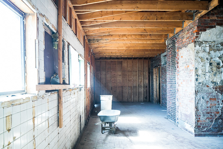 New life will soon be given to this room during the $35 million renovation