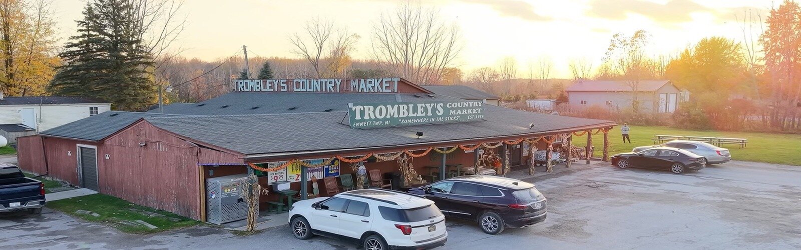 Trombley's Country Market in Emmett Township. 