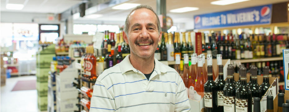 Andy Bakko, owner of Wolverine Market in Port Huron.