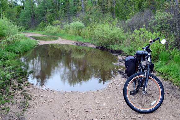 Perhaps there is a reason why the Haywire is not a popular bicycle route. But if you're looking for a pure Yooper experience, you'll find it there.