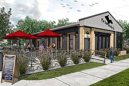 A rendering of what the new 51st State Brewery in Kingsford will be like.