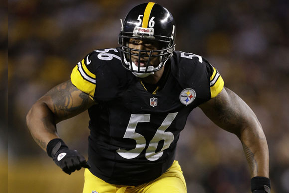 Saginaw's LaMarr Woodley graces the NFL.