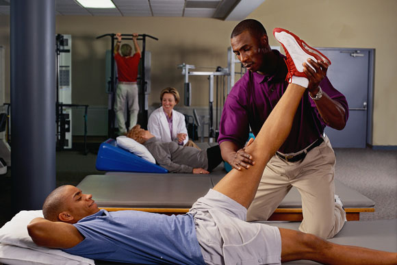 Physical therapy offers services to many patients.