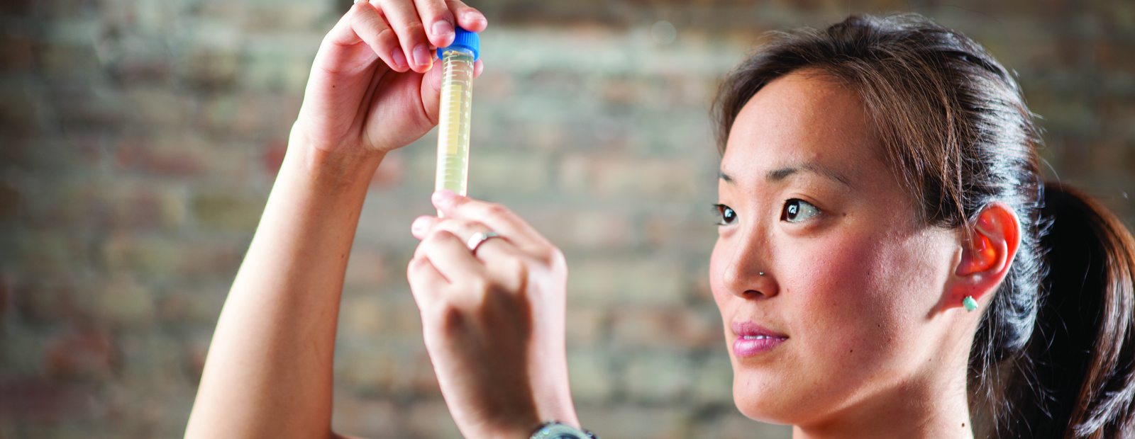 Emily Geiger is working on wild yeast strains to improve Michigan beer.