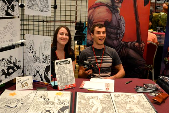 Jay De Foy and Andrea Goossens at Cherry Capital Con.  