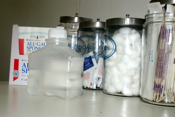 We've all seen medical supplies like these at the doc's office. 