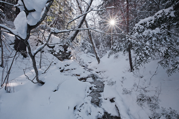 The hike into Wagner Falls