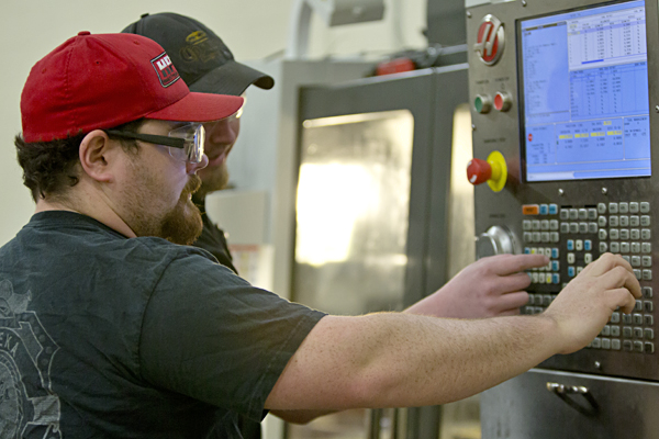 CNC lab at NMU Center for Innovation and Inustrial Technology