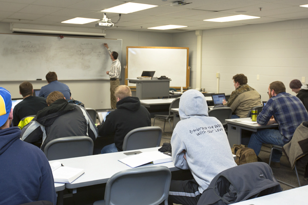 classroom at the center