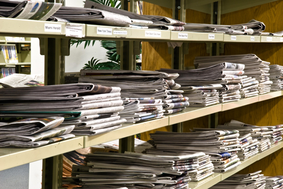 Newspapers! Newspapers! Get them before they're gone! 