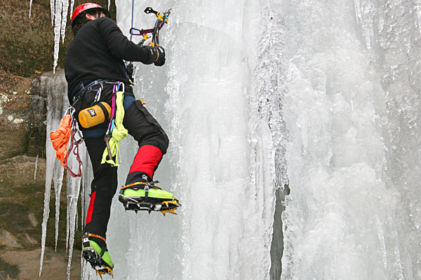 Silent Sports- ice climbing