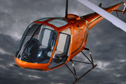 Enstrom new helicopter thumb