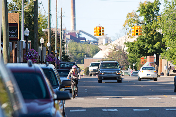 A view of Third Street in Marquette. / Shawn Malone