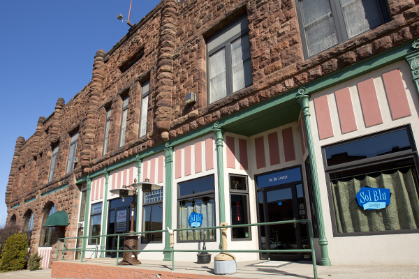 downtown Iron Mountain Storefronts