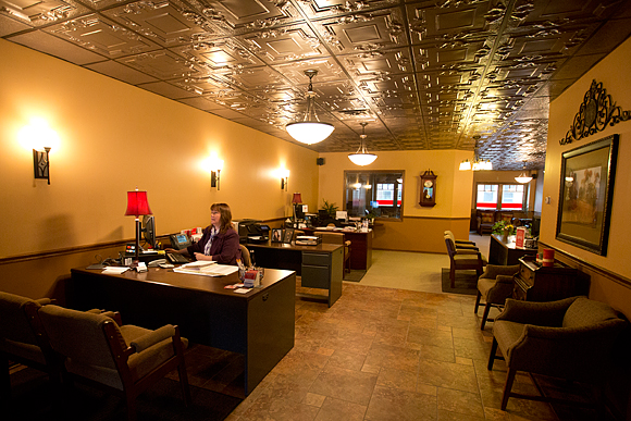 State Farm interior, Iron Mountain