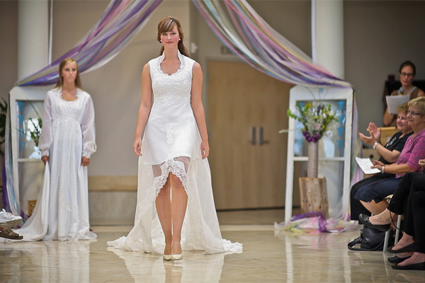 Upcycled wedding dress- Lanni Lantto