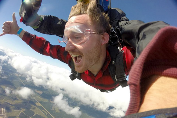 Bugsy Sailor takes his flannel to new heights. 