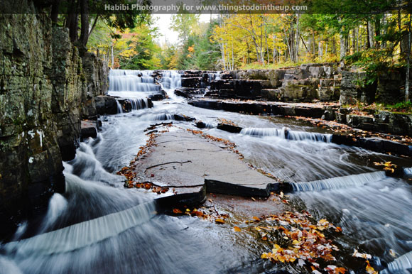 Quartzite Falls near L'Anse.