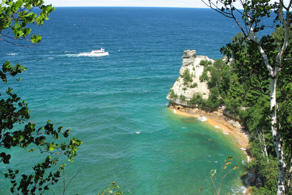 Miners Castle at Pictured Rocks.