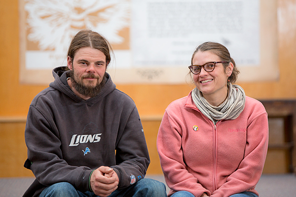 John Hersman and Melissa Hronkin of Algomah Acres -Shawn Malone