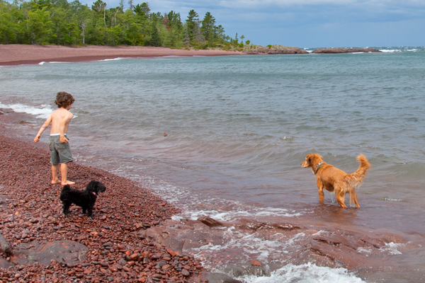 playtime on the beach