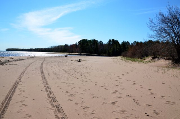 There are some stunning sights near the mouth of the Huron River. 