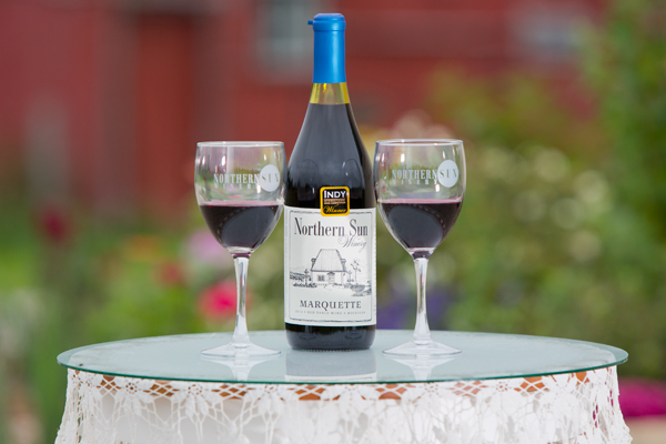 "Marquette" wine from Northern Sun winery