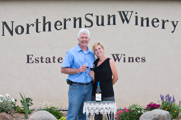 Dave and Susie of Northern Sun Winery