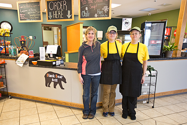 the crew at Black Bear Grill