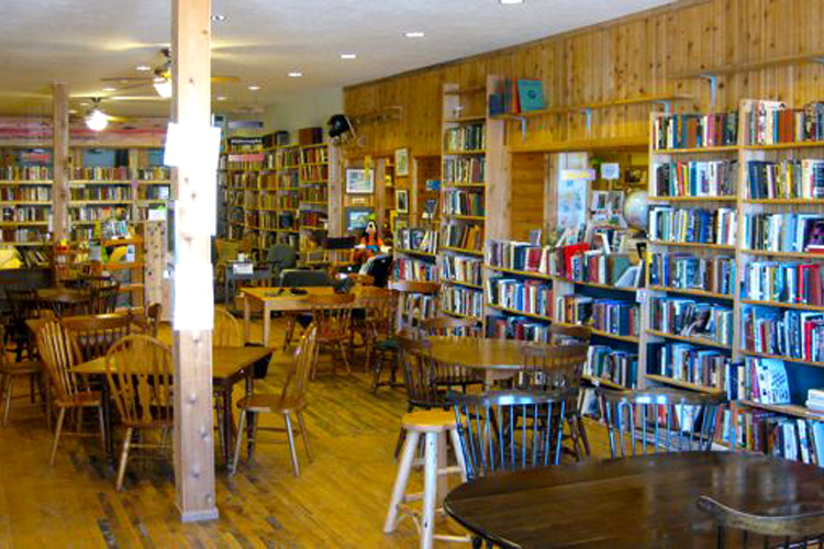 Falling Rock Cafe and Bookstore in Munising