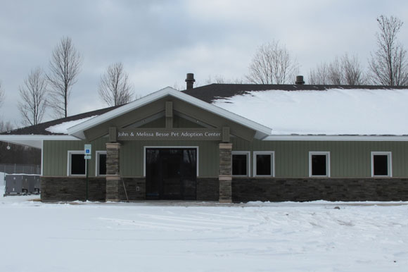 The new Delta Animal Shelter building.