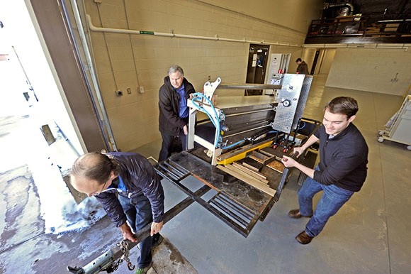 A LSSU team has developed a new ski pole.