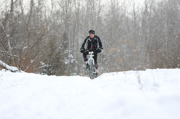 The Brewery Vivant Farmhand Fat Bike Race near Grand Rapids.