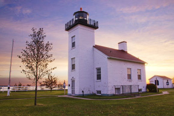 Sand Point Lighthouse in Escanaba.