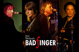 The British rock band Badfinger plays the Calumet Theatre this month.