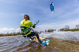 Kiteboarding lessons from MISH Watersports.