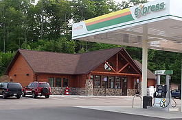 The Ojibwa Express Convenience store in Marquette.