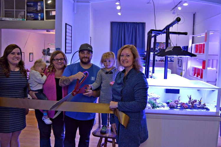 The U.P. Reef store is open in downtown Marquette.