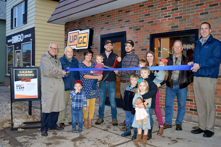 U.P. General Contracting held a ribbon cutting in downtown Marquette.