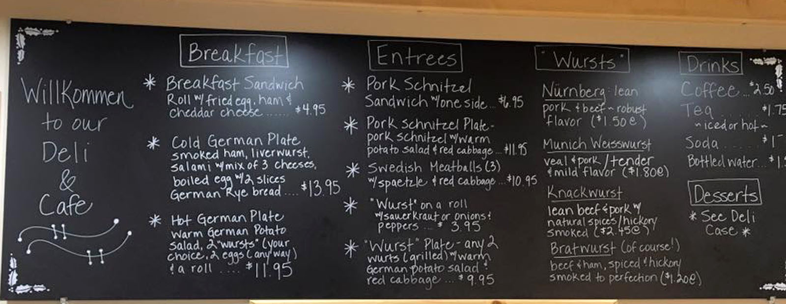 Wagener's in Au Train serves up classic German food.