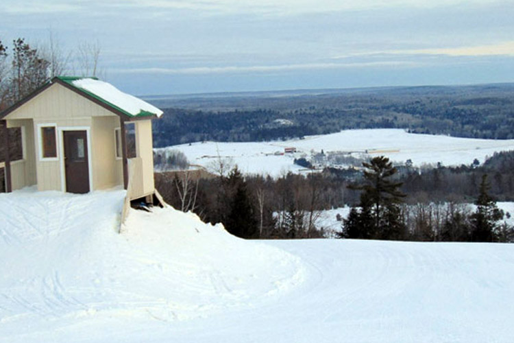 Norway Mountain ski hill in the western U.P.