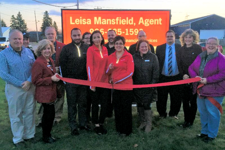 Leisa Mansfield is a new State Farm agent in the Sault.