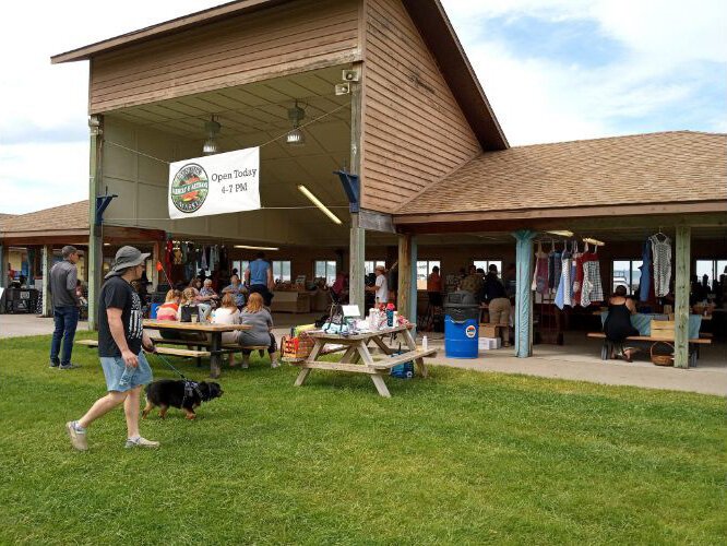 The Munising Farmers and Artisans Market is held at the Bayshore Park Pavilion in Munising.