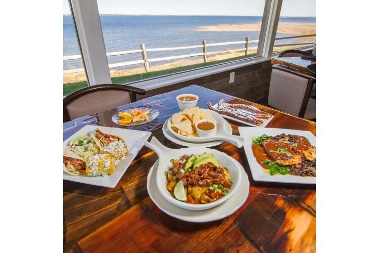 In Gladstone, Freshwater Taverns offers a menu with unique offerings, including fried brussel sprout chips and bison meatloaf.
