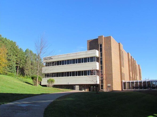 A new roof is planned for the Rutger Erickson Academic Building.
