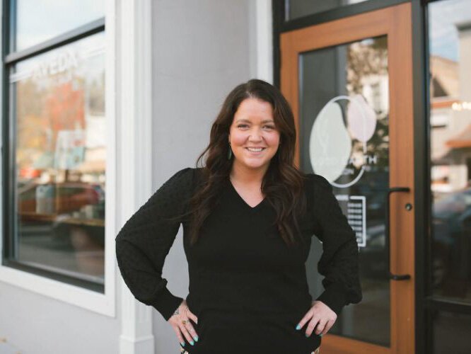 Kate Pearson launched the Good Earth Salon in downtown Iron Mountain  about a dozen years ago. 