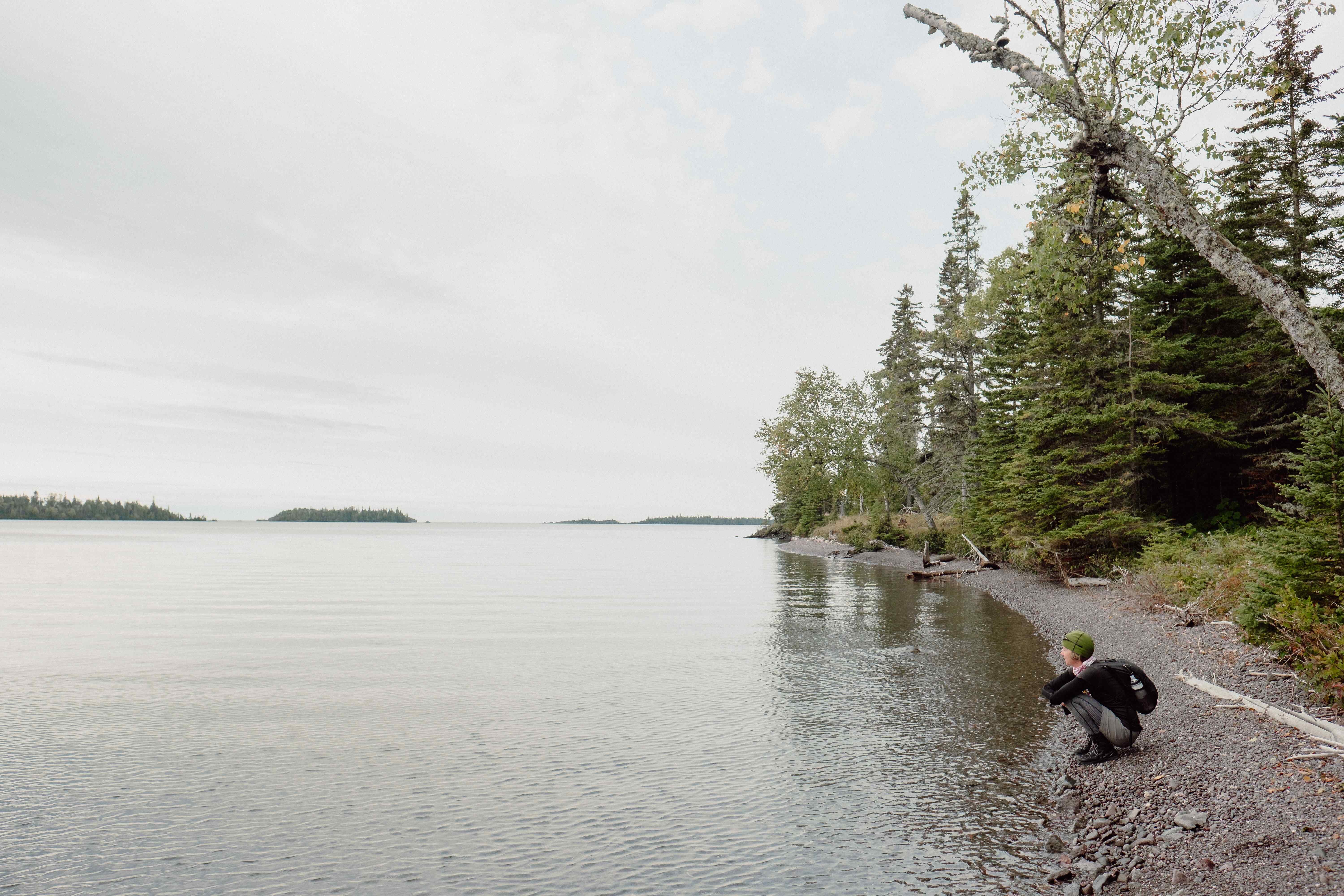 A pristine spot on Isle Royale National Park.